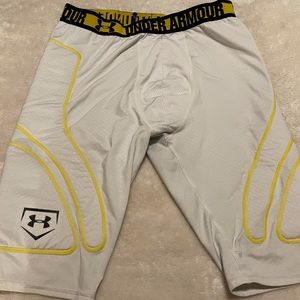 Long compression shorts